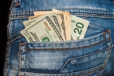 20 dolar kot cep yapışmasını