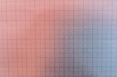 Mavi grafik kağıdı yakın çekim