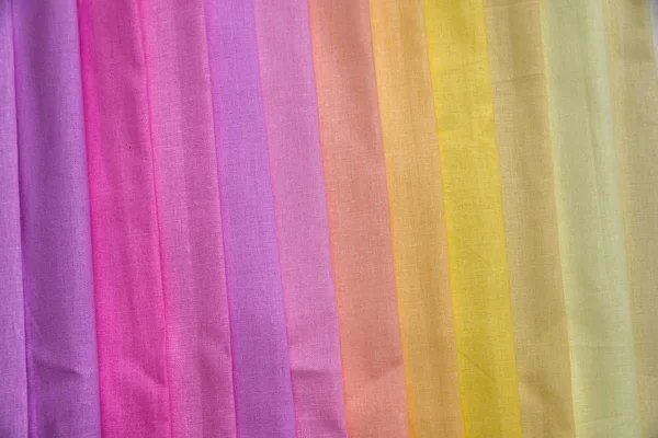 Разноцветные Образцы Текстуры Ткани — стоковое фото