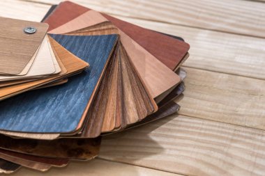 Lamine ahşap plakalar için mobilya Dekorasyon örnekleri