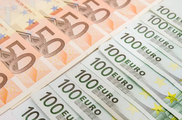 Billetes 100 Euros — Foto de Stock