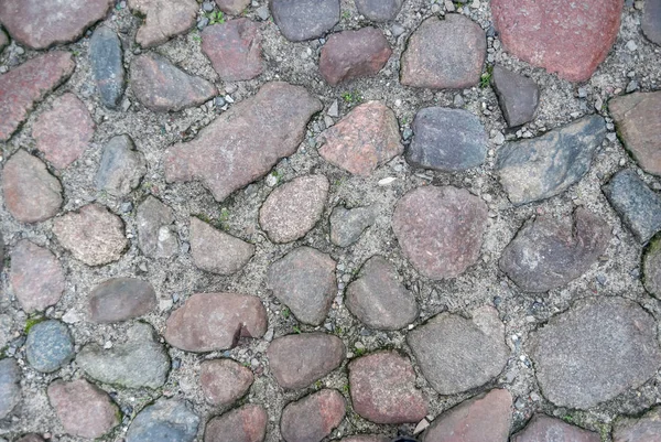 石造りのブロックのテクスチャーとして道路舗装 — ストック写真