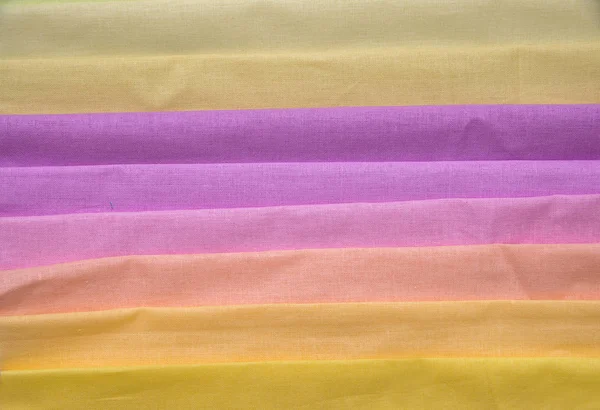 Образцы Цветной Ткани Качестве Текстуры — стоковое фото