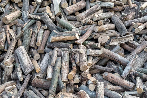 Mesquite ahşap Görünümü Kapat. yığılmış yakacak odun görüntüsünü.