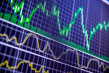 bazı forex mali veri görünümü'nden monitör.