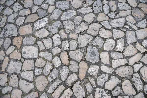 Hintergrund Der Beschaffenheit Des Steinbodens — Stockfoto