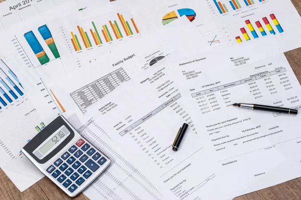 analysis  finance report, sales, savings. Business concept.
