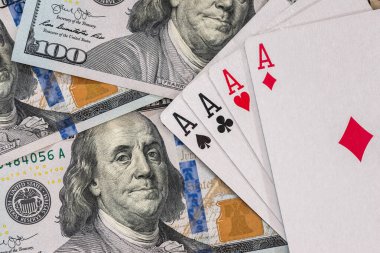 Dolar banknotlarındaki dört asın kombinasyonu