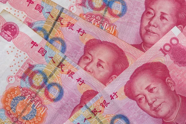 100 Chinese Yuan Close Royalty Free Stock Images