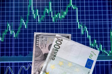 Yatırım büyüme konsepti - sergilenen iş grafiği.