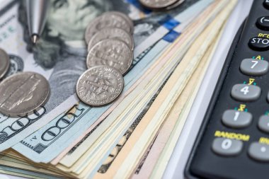 ABD dolar faturaları ve madeni paralar