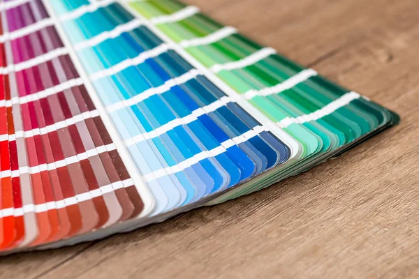 Color Chart Guide Close — Stock Photo, Image