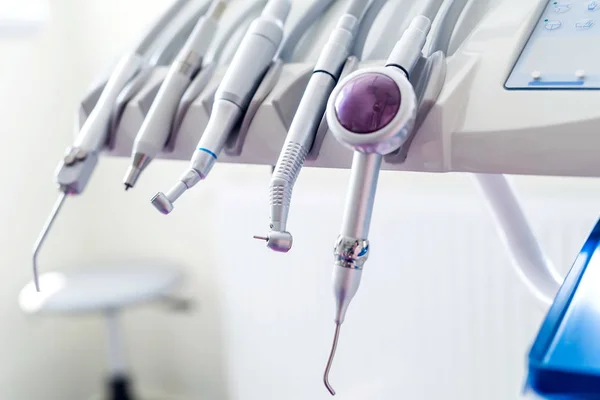 Equipo Odontológico Moderno Para Tratamiento Odontología — Foto de Stock