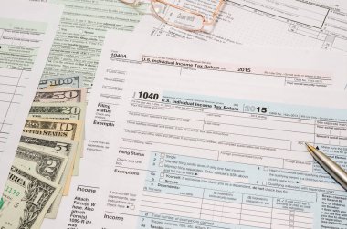 arkaplan olarak vergi formu