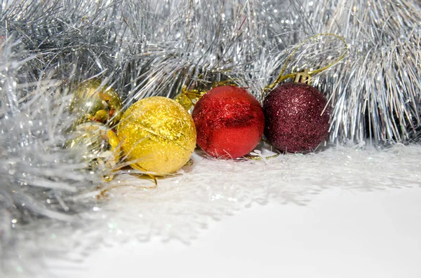 Cristmas Ball Isolated Background Stock Picture