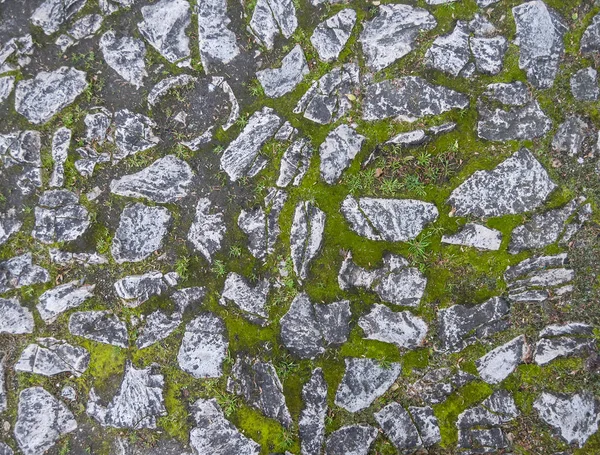 Pedra Bloco Estrada Pavimento Como Textura — Fotografia de Stock