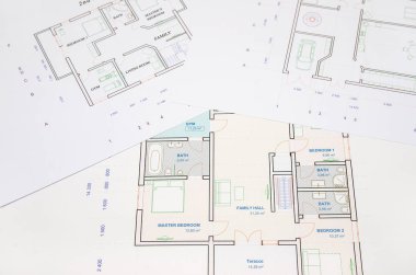 Mimari planlama, planların evi.