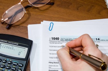 Kadın el doldurma gelir vergisi 1040