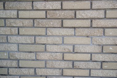 Siyah tuğla duvarın yatay kısmı