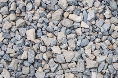 Bir sürü küçük taş. arkaplan veya doku