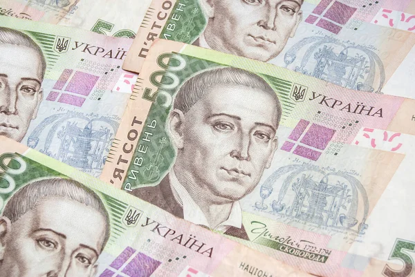 Bakgrund Ukrainska Pengar Uah — Stockfoto