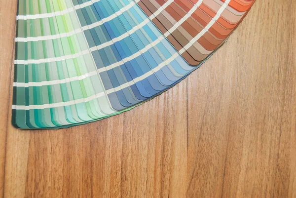 Paleta Diferentes Colores Tonos — Foto de Stock