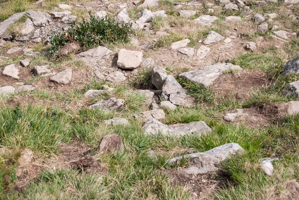 Viejo Camino Piedra Cerca — Foto de Stock