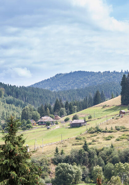 View in the Carpathians, Ukraine