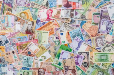 Küresel banknotların çeşitliliği, para koleksiyonu, para birimleri