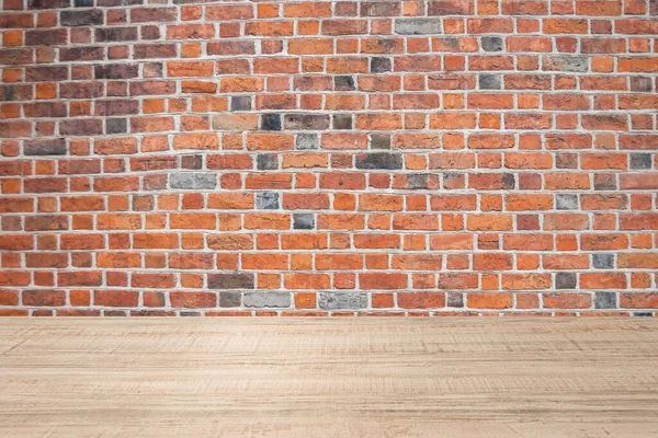 Abstract Background Wooden Plank Brick Stone Wall — Stock Photo, Image