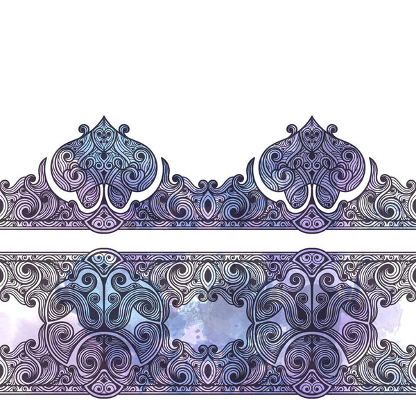 Бесшовная пограничная текстура
.