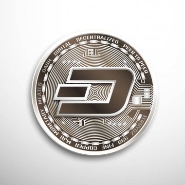 Dash gümüş sikke.