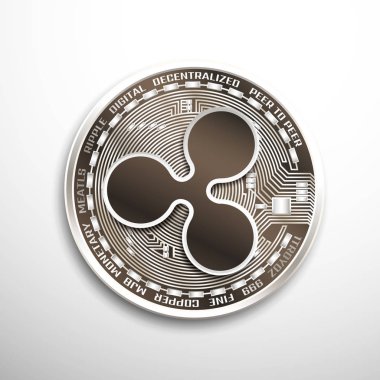 Dalgalanma gümüş sikke.