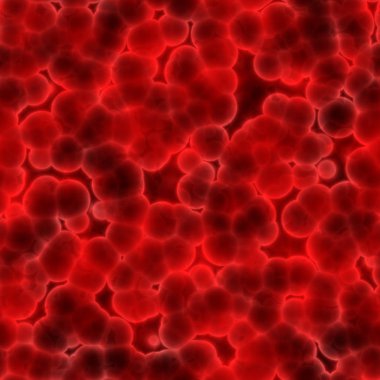 Kırmızı kan hücreleri. Tıbbi doku veya arka plan.