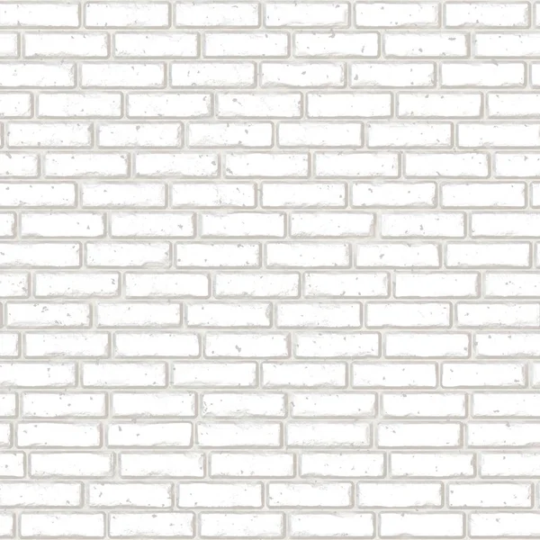 White bricks. Texture of a light brick wall. Seamless background — Stock Photo, Image