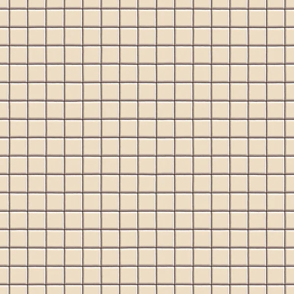 Struttura senza cuciture di piastrelle beige. mosaico modello sfondo . — Foto Stock