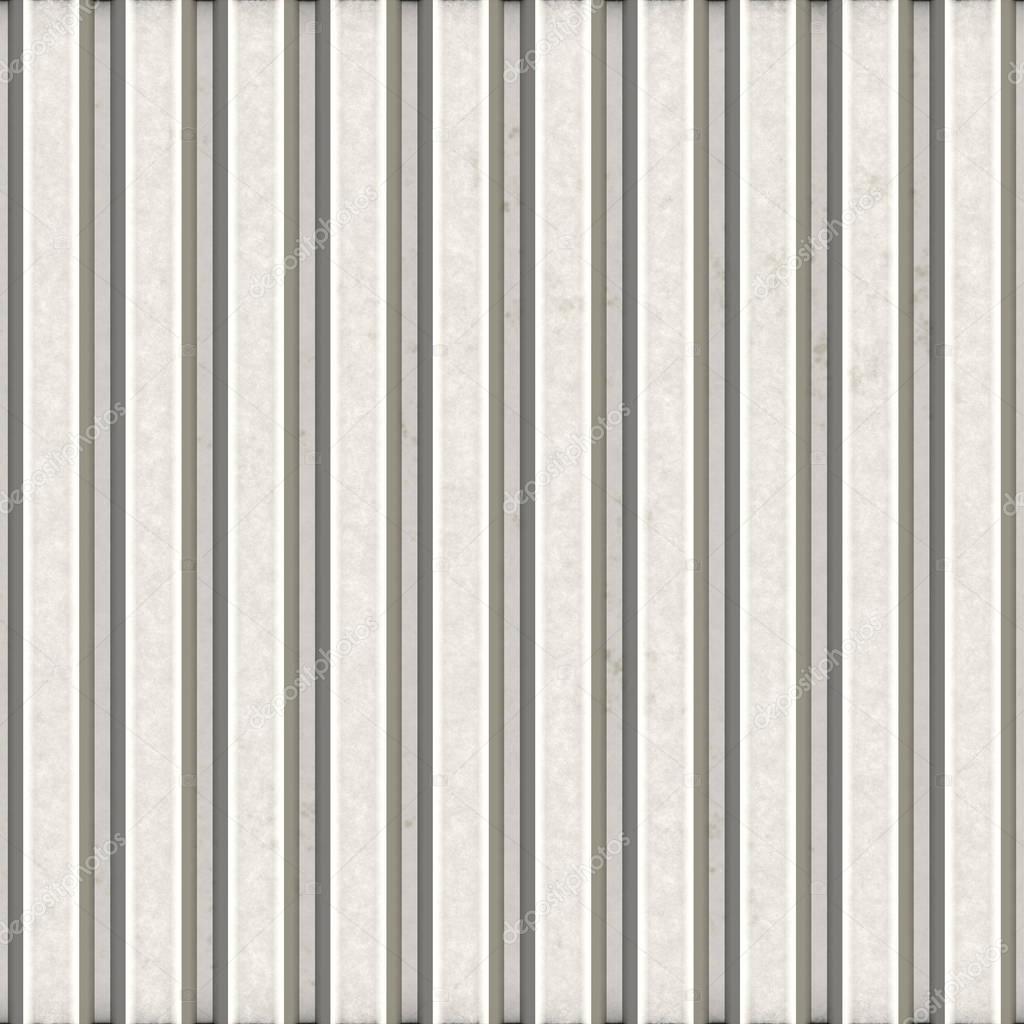 Corrugated metal sheet. Texture of metal fence or covering. Seam