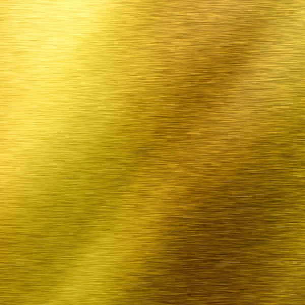 洗練された金の背景 黄金の金属を磨いた シームレスな金属の質感 反射面 — ストック写真