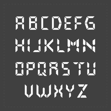 Hesap makinesi Dijital metin. 