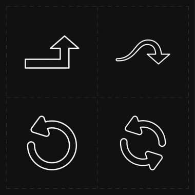 dört düz modern ok 