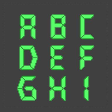 Hesap makinesi Dijital metin. 