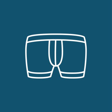 Erkek iç çamaşırı önünde 