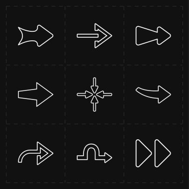 dokuz yeni basit oklar 