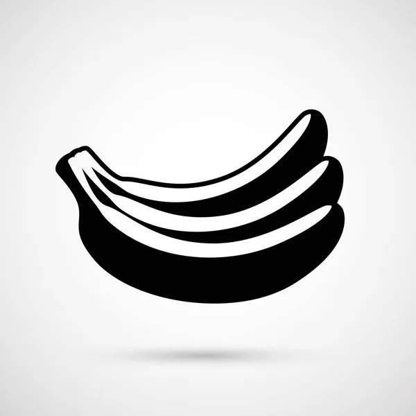 Un mucchio di banane isolate sul bianco. Illustrazione vettoriale . — Vettoriale Stock