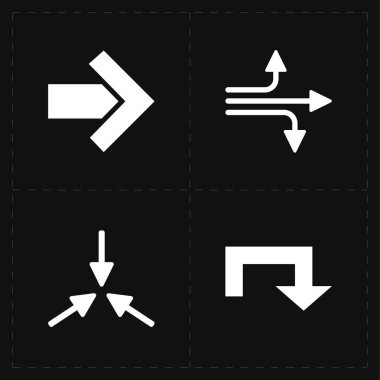 dört düz modern ok 