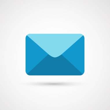 zarf e- posta simgesi. 