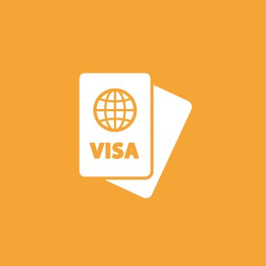 Passport modern simgesini