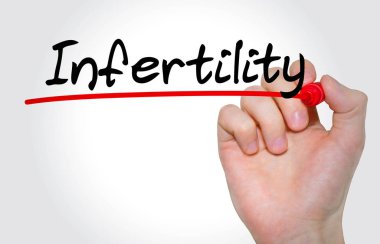 Yazıt infertilite işaretleyici ile yazma el kavramı