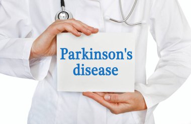 Parkinson Hastalıkları Kartı Tıp Doktorunun ellerinde