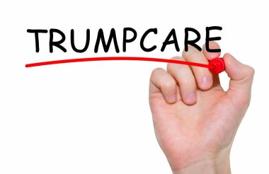 Yazıt Trupmcare işaretleyici ile yazma el kavramı